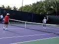 Rafael Nadal net game en miami 2008