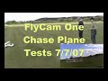 RC plane onboard air to air video flycam one chase plane