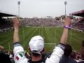 gol di Domizzi al Parma visto dal settore ospiti del Tardini gol di Domizzi al Parma visto dal settore ospiti del Tardini