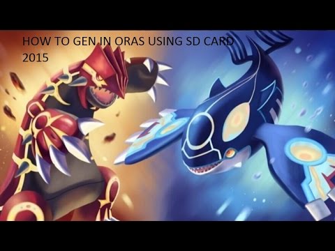 how to put pokemon games on sd card