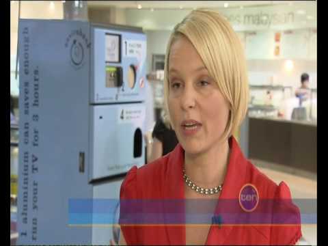 Envirobank reverse vending machine