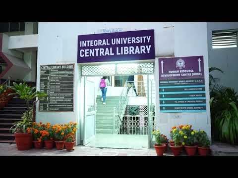 Integral University Lucknow Library video thumbnail 2