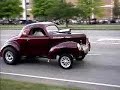 goodguys car show - hot rods and burn outs