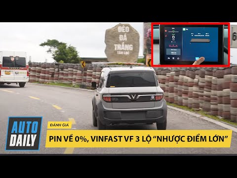 Chạy kiệt pin về 0%, VinFast VF 3 lộ 