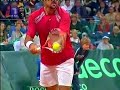 Davis Cup - Play of the day Novak ジョコビッチ ＆ Nenad Zimonjic