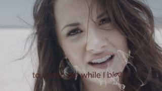 Demi Lovato - Skyscraper (Official lyric video)