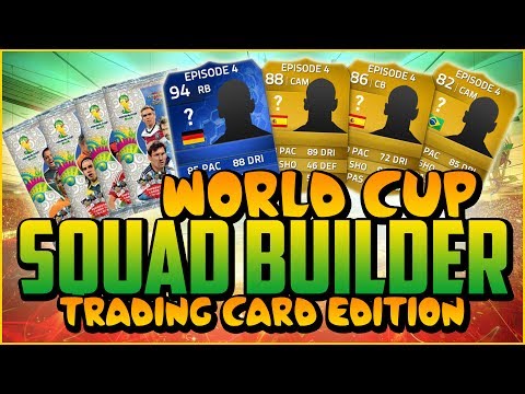 WORLD CUP CARDS SQUAD BUILDER! w/ TOTY! | FIFA 14 Ultimate Team