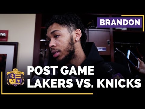 Video: Brandon Ingram After Returning To Lakers Lineup