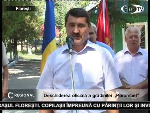 Deschiderea oficială a gădiniței ”Porumbel”