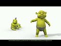 Los hijos de Shrek bailando