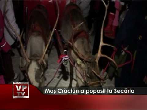 Moş Crăciun a poposit la Secăria