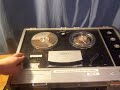 Sony TC 530 Restored reel to reel