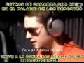 backstage en el palacio de los deportes