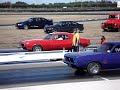 Muscle Car Drag Racing day