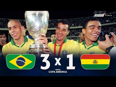 Bolivia 1 x 3 Brasil - Copa America 1997 - Final