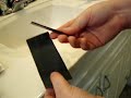 How to put Griptape on a Fingerboard