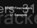 32000 Fireworks 31 seconds