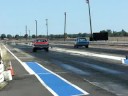 chuck in his 69 dodge dart and sam in his satellite are up for the final round of the summit series et race at the redding drag strip on june 7, 2008.