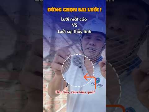 MẤT TIỀN TỶ LÀM NHÀ VẪN NỨT: LIỆU BẠN ĐÃ CHỌN ĐÚNG LƯỚI TRÁT TƯỜNG?