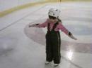 shelby harnum skating for the first time ever