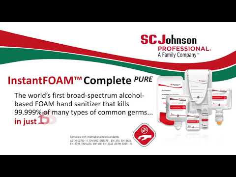 Youtube External Video Deb® InstantFOAM™ Complete Hand Sanitizer Intro Video