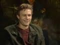 Heath Ledger interview after \"A Knight\ Heath Ledger interview after \"A Knight\