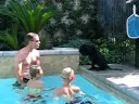 George swimming video #4