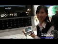 Gigabyte M528 MID at CeBIT 2008