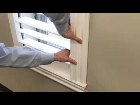 how to repair plantation shutters