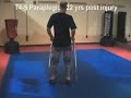 Paraplegic Using Long Leg Braces with a Walker - DEMO #9