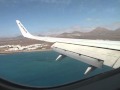 Ryanair 737 Landing in Lanzarote - YouTube