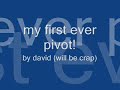 my very first pivot READ DESCRIPTION!