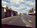 Through Aylesbury. Windscreen view.