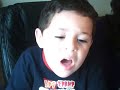 Malachi @ 4 years old singing No one by Alicia Keys