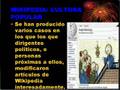 WIKIPEDIA UNE CANTUTA