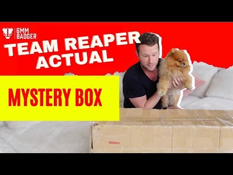 Unboxing a MYSTERY BOX from an Airsoft Team - TEAM REAPER ACTUAL!!!