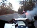 2007 gsxr600 burnout