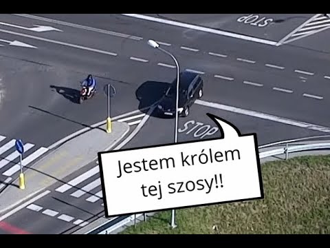Policja za pomocą drona wyłapuje kierowców ignorujących znak STOP