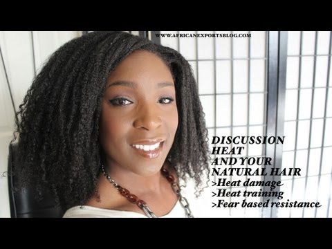 how to train natural hair