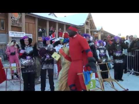 Simba Learns to Ski