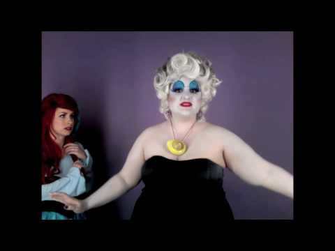 how to draw ursula the sea witch