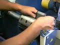 A demonstration of how knives for producing wood moulding profiles are created from CAD files to templates to steel knife.Good Millwork uses scanning technology along with Autocad to produce and match all profiles for manufacturing. From the customer approved CAD file, a template is produced using CNC technology to insure the product approved is the product that is ultimately manufactured.