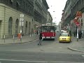 Trolleybusses in Budapest in December 2004. There ar still a lot of Russian ZIU-682 trolleybuses in service the first being replaced by low-floor Ikarus-412 buses. On the busy routes articulated Ikarus-280 and Ikarus-435 buses are used.