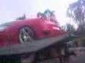 ferrari en grua autopista puebla-mexico km 110+15