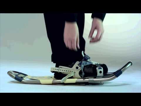 how to fasten tubbs snowshoes