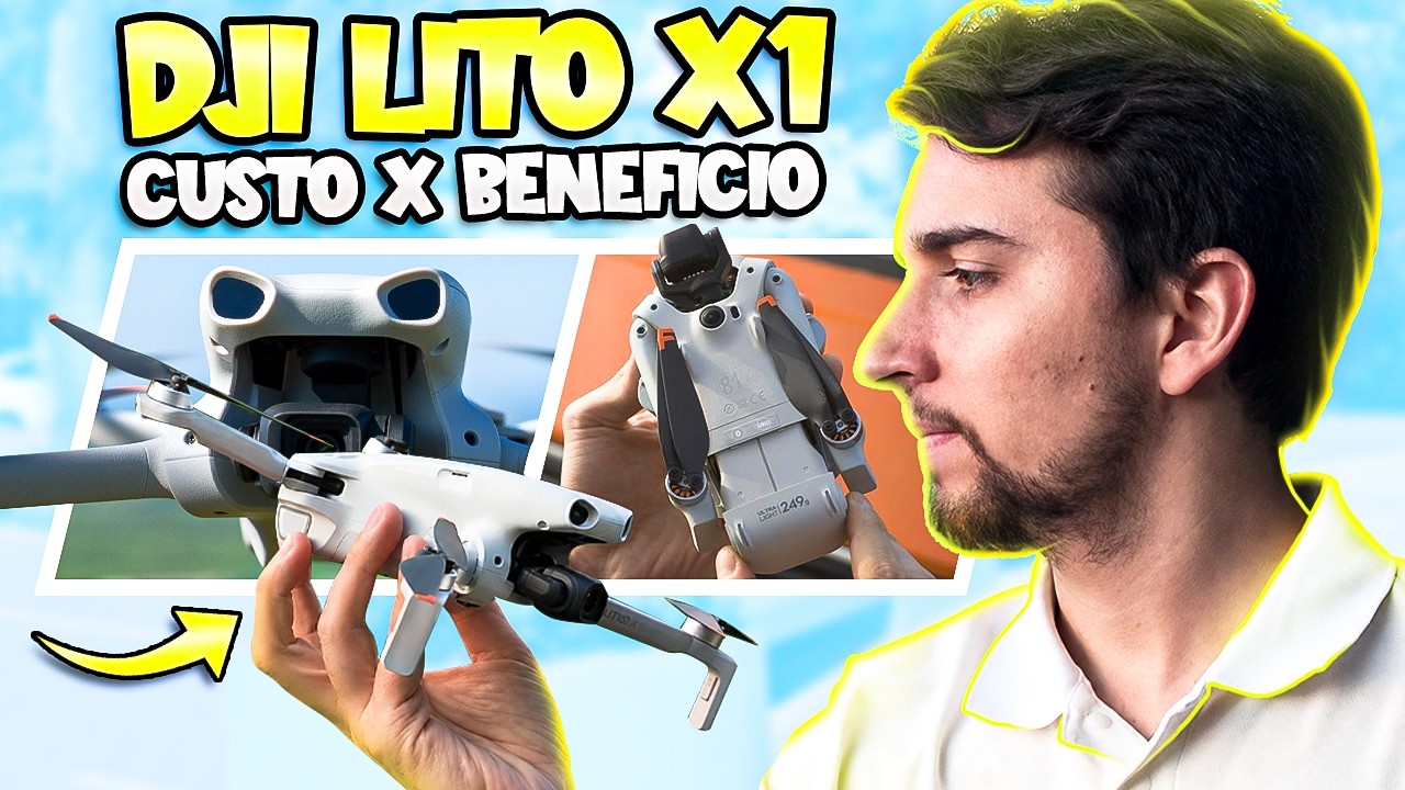 O novo drone da DJI vale a pena? Conheça o LITO X1