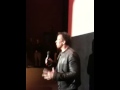 Sean Patrick Flanery at the Minneapolis Screening