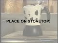 INSTRUCTIONS: Bialetti Mukka Express Cappuccino Maker