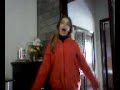 Thatá dançando e Nyna cantando Thatá dançando e Nyna cantando