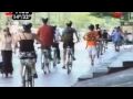 Ciclov�as en Santiago. Reportaje de TVN por Santiago
